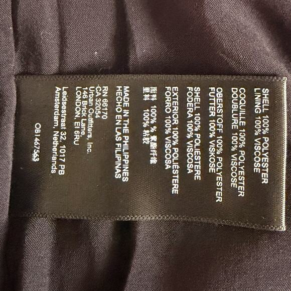 Anthropologie Maeve Disco Sequin Halter Wide Leg Black Jumpsuit - Picture 8 of 8